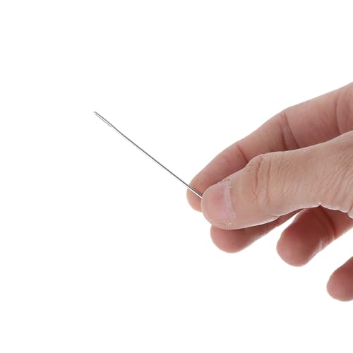 uxcell 25Pcs Hand Sewing Needles, 2.4 Inch Length Large Eye Stitching Needles Metal Sewing Needle Easy to Thread for Sewing Mending - size: 2.4"