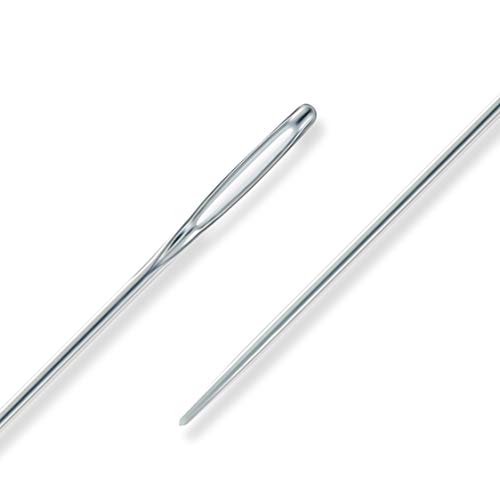 Dritz 56T-20 Tapestry Hand Needles, Size 20 (6-Count), Nickel - size: Size 20