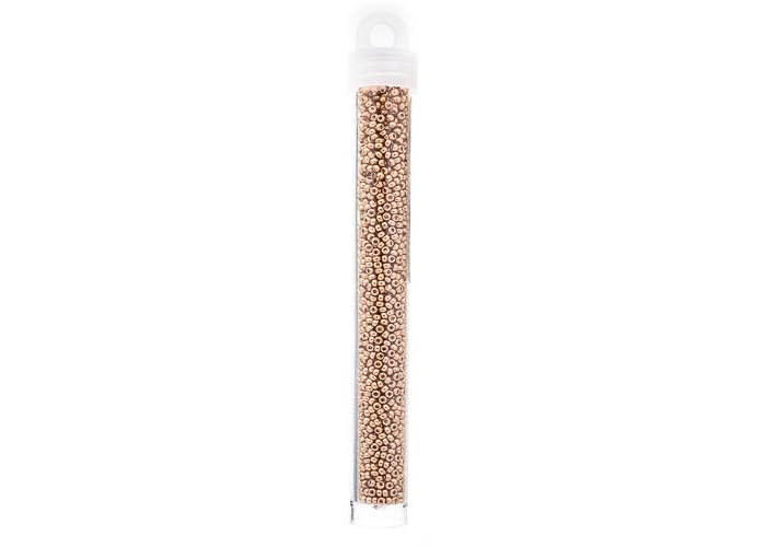 Miyuki Seed Bead 11/0 APX.22g - Galvanized Duracoat Champagne Japanese Glass Seed Beads - color: Champagne