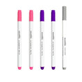 KEARING 5PCS Air Erasable Fabric Marker Set with Instant Eraser Pen - size: 1 Count (Pack of 5)