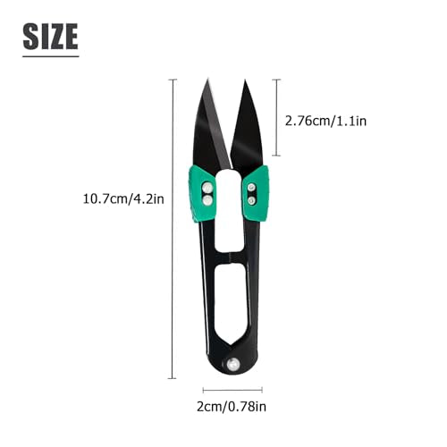 4pcs Modern Carbon Steel Scissors, Fabric, Yarn, Thread Cutter, Embroidery, Knitting, Sewing, Garden, Bonsai - color: 4p-colour