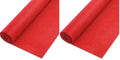 Felt Fabric 1.8 mm Thick 36" x 72" - Soft Durable Felt by The Yard Felt Sheets for Arts and Crafts, DIY Sewing, Crafting Projects (Red) (Pack of 2) - color: Red, size: 36" x 72" (Pack of 2)