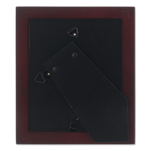 Lawrence Frames Estero Collection, Walnut Wood 4 by 5 Picture Frame, Esspresso Brown - color: Esspresso Brown, size: 4x5