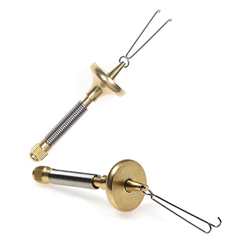 HERCULES Fly Tying Tools, Fly Tying Kit with Bobbin Thread Holder, Wire Threader, Knot Whip Finisher, Hackle Plier, Bodkin, Fly Fishing Lure Making Accessories - color: Twister
