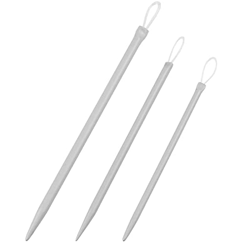 AYLIFU 3piece Large-Eyed Nylon Thread Knitting Needle Yarn Wool Needle Knitting Needle Yarn Sewing Needle Weaving Tool (3pcs)