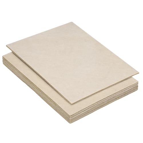 PATIKIL 8x6 Inch Lamp Base Felt, 6Pack 3mm Thickness Rectangle Felt Furniture Pad Soft Adhesive Non-Slip Anti-Scratch Backed Felt for Lamp Furniture DIY Craft, Beige - color: Beige, size: 8x6 Inch