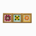 4x4 Small Shadow Box Picture Frame Display Case Tabletop Wall,3-Pack Beige - color: 3pcs beige