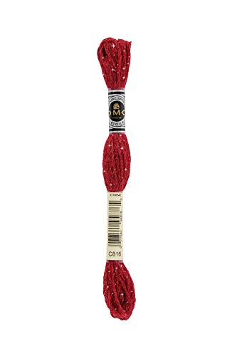 DMC CORPORATION DMC 6-Strand Etoile Floss 8.7yd-Garnet Embroidery Accessory - color: Garnet