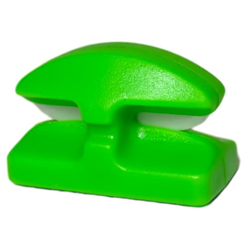 THREAD CUTTERZ Patented Ceramic Flat Mountable Quick Thread, Yarn & Embroidery Floss Cutter - Green - color: Green
