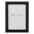 Lawrence Frames Estero Collection, Black Wood Picture Frame, 5x7 - color: Black, size: 5x7
