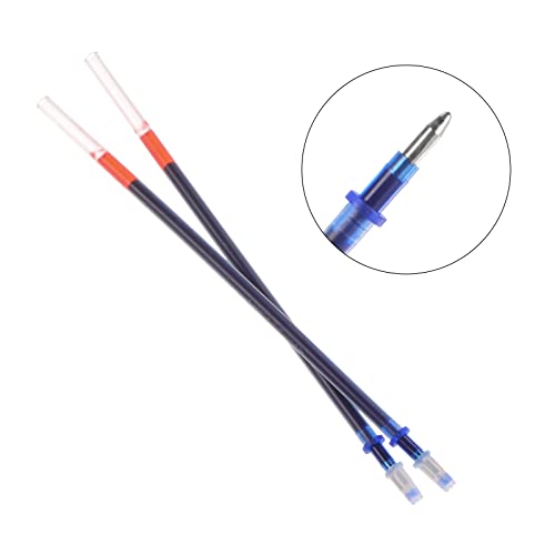 HARFINGTON 100pcs Disappearing Ink Fabric Marker Pen Refills Marking Tracing Tools, Blue - color: Blue