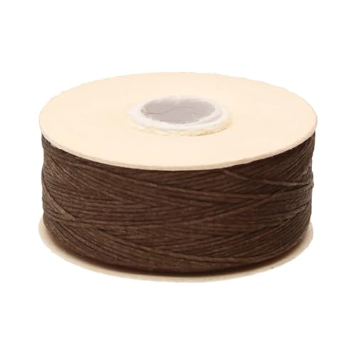 The Beadsmith Nymo Thread, Made of Nylon - size: Size D, 64 Yards, style: Brown