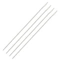 The Beadsmith Basic Elements Collapsible Eye Needles – 5 Inch Long – Flexible Twisted Wire – Large Eye, Easy to Thread – 4 Extra Heavy Needles - size: Extra Heavy - 5" Long - 4 Needles