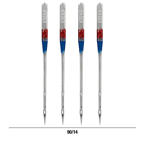 SINGER 04736 Sewing Machine Needles, 5-Pack, 90/14 - style: 90/14