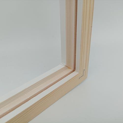 ZXT-parts 7x7 Picture Frames Set of 10, White Solid Wood Wall Mounted - size: 7x7