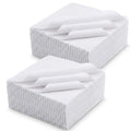 Charm Packs for Quilting 5 Inch, 50 Pack 5 Inch Cotton Fabric Squares, Solids White Charm Pack Precut Fabric Squares for Quilting - size: 5 Ihch