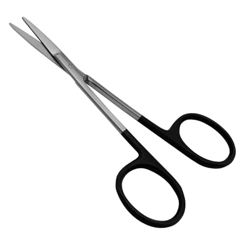 Iris Scissors 4.50" Str/Cud/Angled TC Tungsten Carbide, Supercut O.R. Grade (Supercut Straight) - style: Supercut Straight
