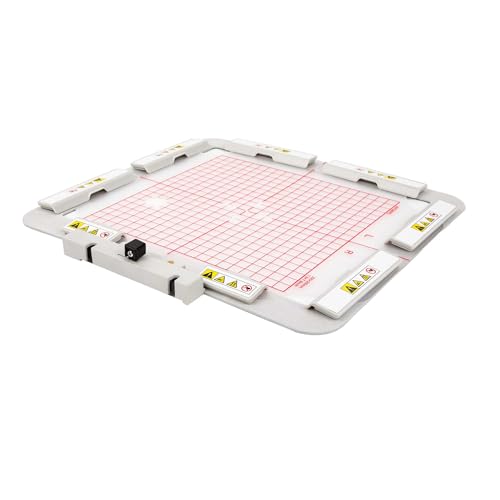 Brewland Magnetic Embroidery Hoop for Janome MC550E MC500E 7.9x7.9in - size: 7.9"x7.9"(200x200mm)-JA412MK