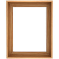 11x11 Floating Frame for 0.75"-1.25" Deep Canvas - color: Light Oak Frame, size: 11L" x 11W"