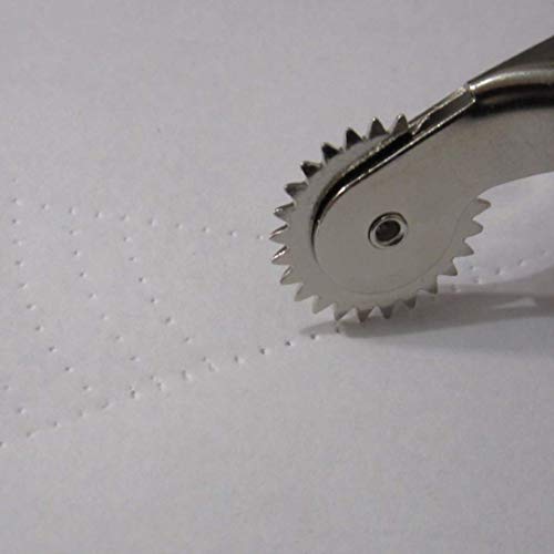 Sewing tracing wheel for sewing patterns, Wood and stainless steel Pounce wheel, Perforation cutter,Overstitch Wheel, paper Perforator Tracing wheel sewing, Rotary perforator, Pounce wheels, by SEWTCO