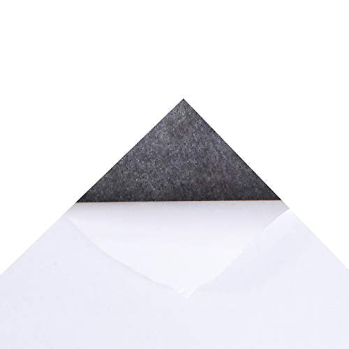 Mandala Crafts 9X12 Inch Royal Blue Self Adhesive Felt Sheets, 20 PCs - color: Royal Blue