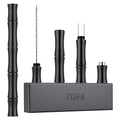 TISFA Cigar Draw Enhancer Tool, 3-in-1 Cigar Punch Set