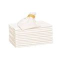 Reusable Cloth Dinner Napkins - 12 Pack, 18"x18", 100% Cotton, Washable, Ivory Napkins - Cream Flour Sack Cotton with Multiple Uses, Easy to Personalize and Embroider (Off-White) - color: Off-white
