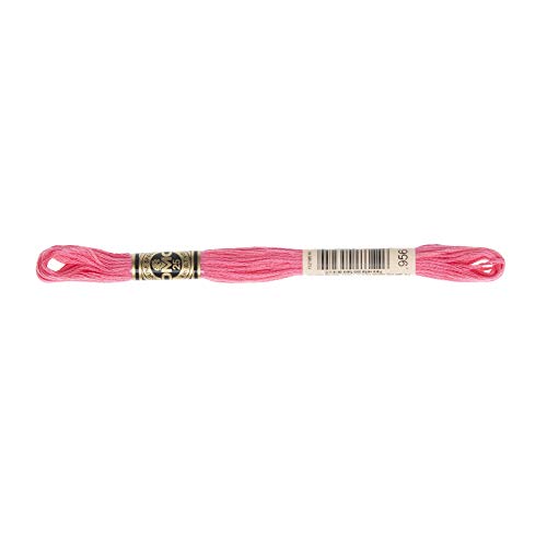 DMC 6-Strand Embroidery Cotton Floss, Geranium - color: Geranium, size: 8.7 yards