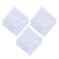 6 Pack of Ladies Embroidery Cotton Handkerchiefs Lace Wedding Hankies - color: F002