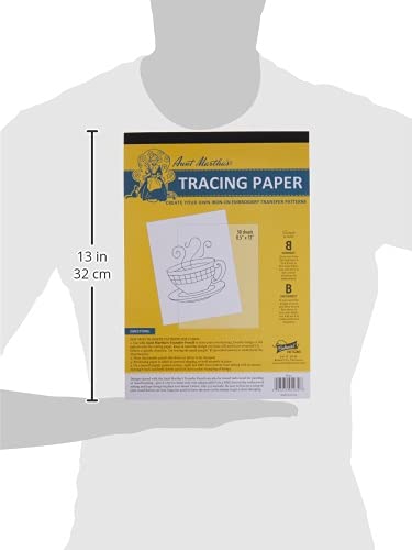 Aunt Martha's Create Your Own Iron-On Pattern Kit,Yellow,8 inch x 11 inch