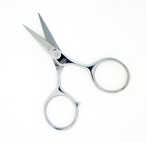 5” Extra-large finger loops Embroidery scissors Perfect for Sewing, Quilting and Precision Cutting. Made of German steel