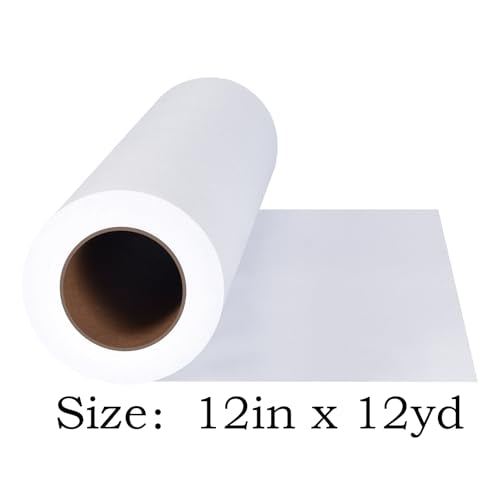 Seneme Soft & Cozy Embroidery Stitch Cover 12" x 12yd Fusible Stabilizer - color: White