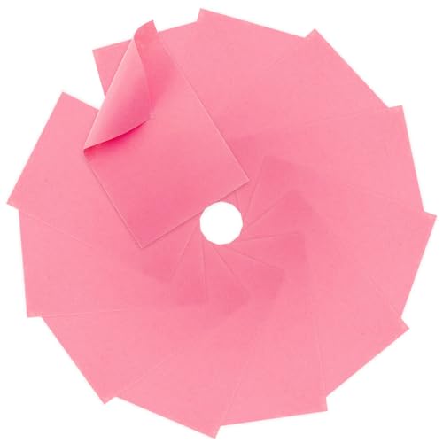 12 Pcs Felt Sheets, 7x11 Inch Stiff Felt for Crafts DIY, Pink - color: Pink