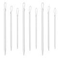 TIESOME 9 PCS Yarn Needle, 3 Sizes Nylon Thread Rope Threader Large Eye Tapestry Needle Weave Knitting Needles Yarn Sewing Needles for Hand Crafts Sewing Knitting Crochet