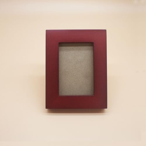 2x3 Picture Frames RED Solid Wood Frame, - color: Red, size: 2x3