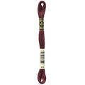 Dmc 6-Strand Embroidery Cotton 8.7yd-Very Dark Garnet