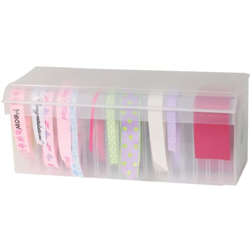 CRAFT MATES Bead Organizer, 18 Removable Compartments, Plastic Storage - style: 18 Compartment