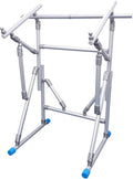 Couple Embroidery Art Cross-Stitch Stand Embroidery Frame Stand Aluminum Alloy Embroidery Frame Stand Adjustable Cross-Stitch Stand Suitable for Embroidery and Sewing (Floor-Standing) - style: Floor-Standing
