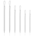 6 Pcs Yarn Needle, Yarn Needles Large Eye with Threader for Sewing