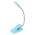 VAVOFO Rechargeable Book Light, Blue Light Blocking, Amber 1600K Clip On Reading Light, Eye Care 7 LEDs Kids Book Light for Reading in Bed with Power Indicator for Bookworms (Mint Blue) - size: 1-Pack Mint Blue