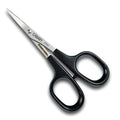 CANARY Japanese Mini Craft Scissors 4" Curved Blade [Extra Non-Stick], Small Detail Scissors for Paper Crafting, Fabric Cutting, Art Crafts, Made in JAPAN - size: Mini (Extra Non-Stick -Curved-)