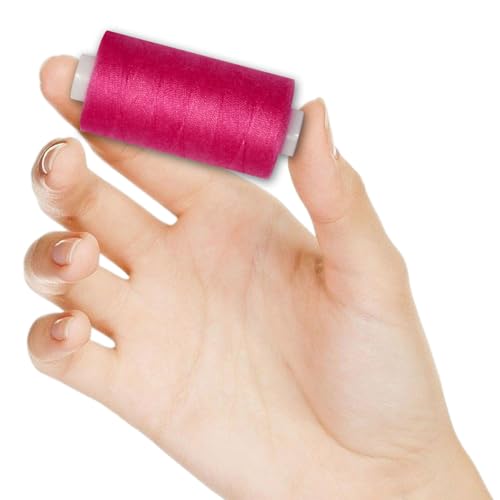 All Purpose Sewing Thread-2 Spools of Hand Polyester Sewing Thread for Sewing Machine for Hand and Machine Sewing(Dark Dusty Rose, 2 spools) - color: Dark Dusty Rose