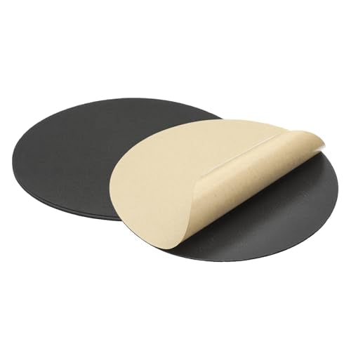 PATIKIL 9 Inch Diameter Lamp Base Felt 3Pack 2mm Thick Foam Adhesive Non-Slip EVA Protection Pad Mat for Lamp Furniture DIY Craft, Black - size: 9 Inch