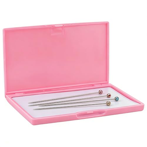 Magnetic Needle Storage Case, Deep Pink - color: Deep Pink