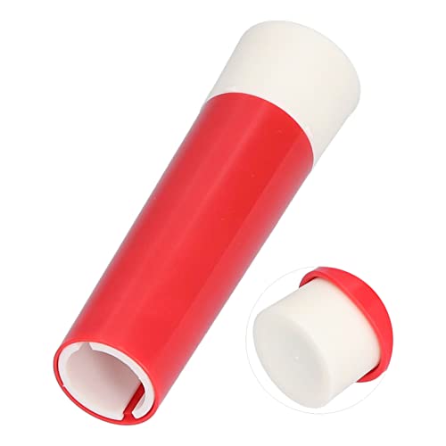 Sewing Needles Case, Plastic Red Lipstick Shape Decorative Storage Organizer, Rotating Magnetic Needle Holder Container for Sewing Needles