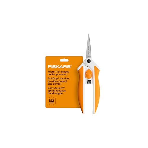 Fiskars 6" Easy Action Micro-Tip Scissors, Sewing, Arts & Crafts Tools - style: Micro-Tip Stainless Steel Easy Action