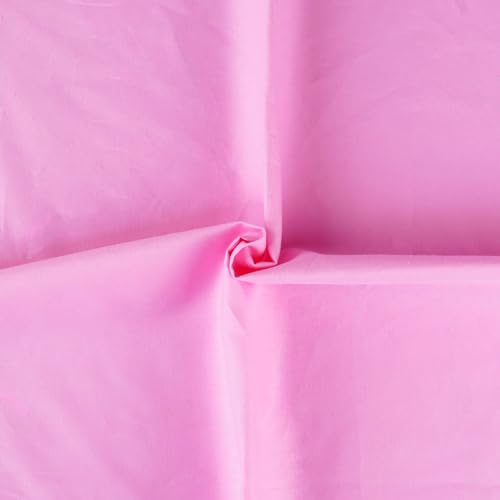 7PCS Solid Color Cotton Fabric Squares 20" x 20" Fat Quarter Fabric Bundles Craft Fabric for Patchwork Sewing Quilting Crafting DIY (Pink) - color: Pink