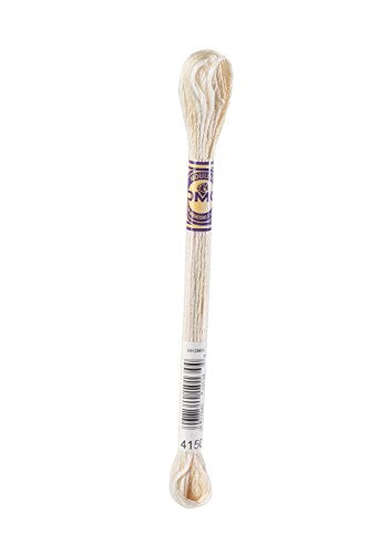 DMC 417F-4150 Color Variations Six Strand Embroidery Floss, 8.7-Yard, Desert Sand