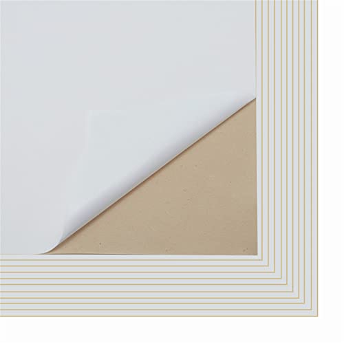 Mesheshe 10PCS Self Adhesive Felt, DIY Self Adhesive Fabric for Art & Crafts, Peel and Stick Felt for Drawer/Jewelry Box, A4 Size (8.3" x 11.8", White) - color: White, size: 10PCS