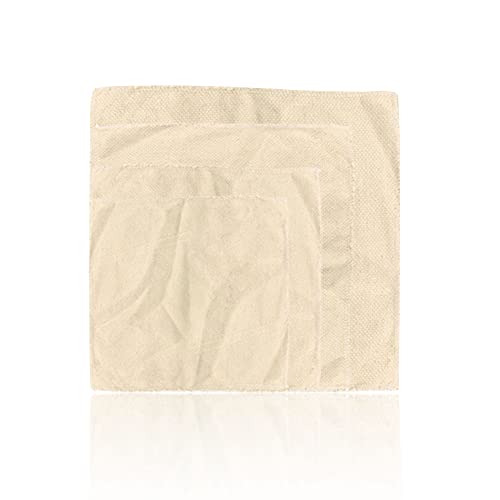 Punch Needle Fabric -6 Pcs Linen Needlework Fabric Needle Embroidery Cloth for DIY Art Craft Handwork - size: 12 inches